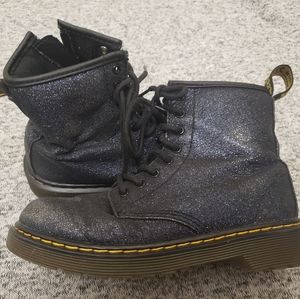 Girls Delaney glitter Dr. Martens boots